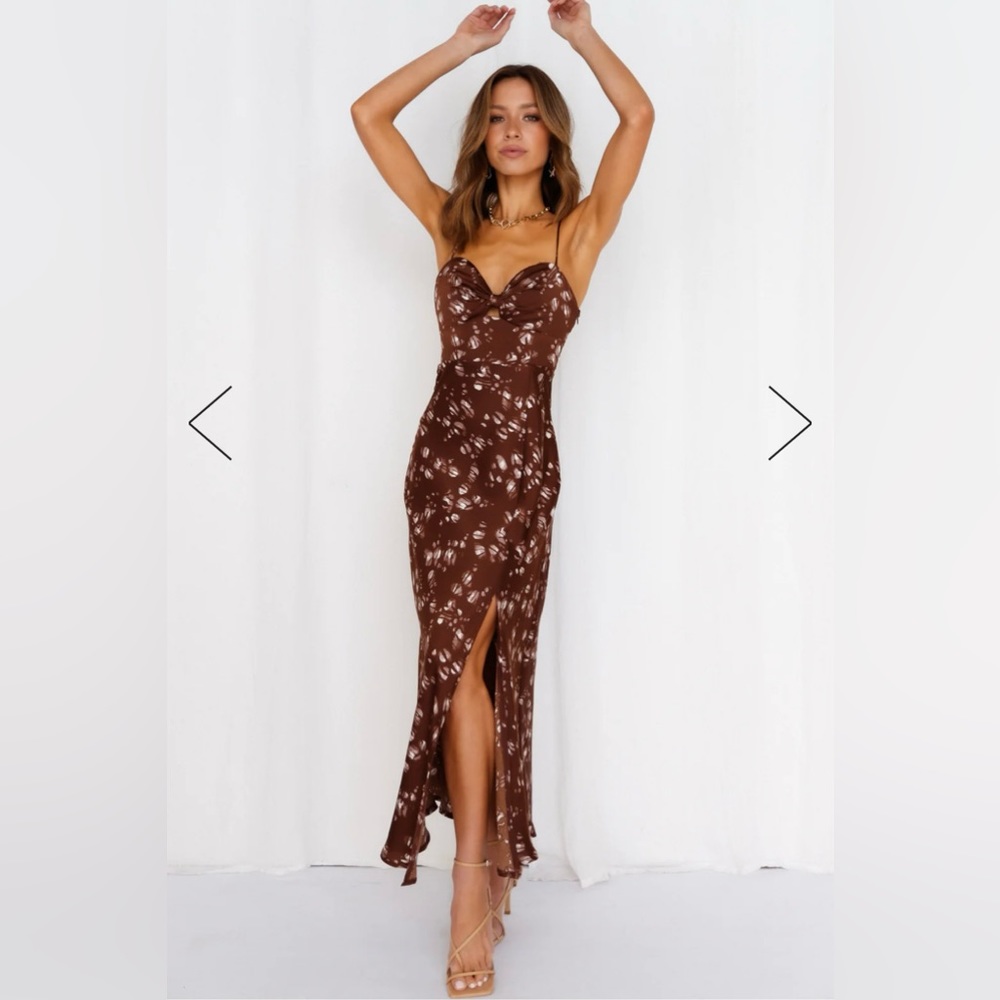 Hello Molly brown dress - perfect for weddings!
